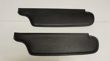 70-71 E-Body, Sun Visor, Black - Pair