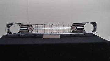 1968 Dart Grille Assembly Headlight Bezels Park Light Assemblies