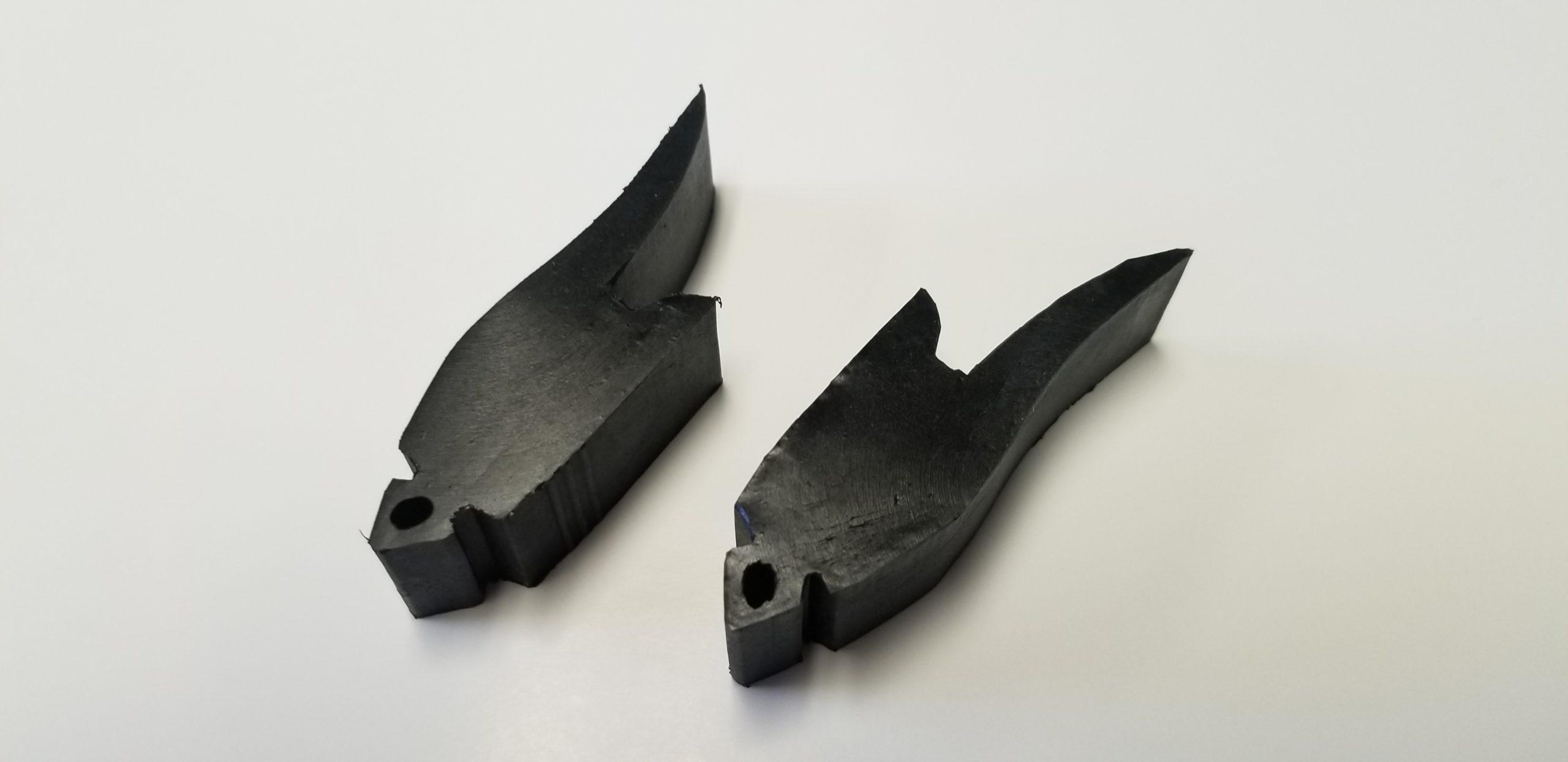 81-93 Dodge Truck Tailgate Bumpers Pair