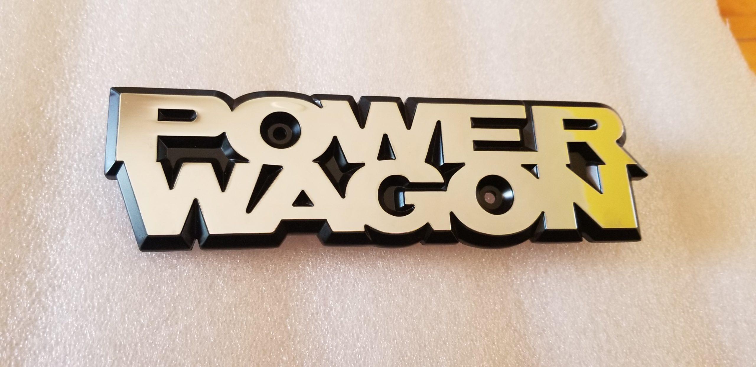 79-80 Dodge Truck Power Wagon Fender Emblem
