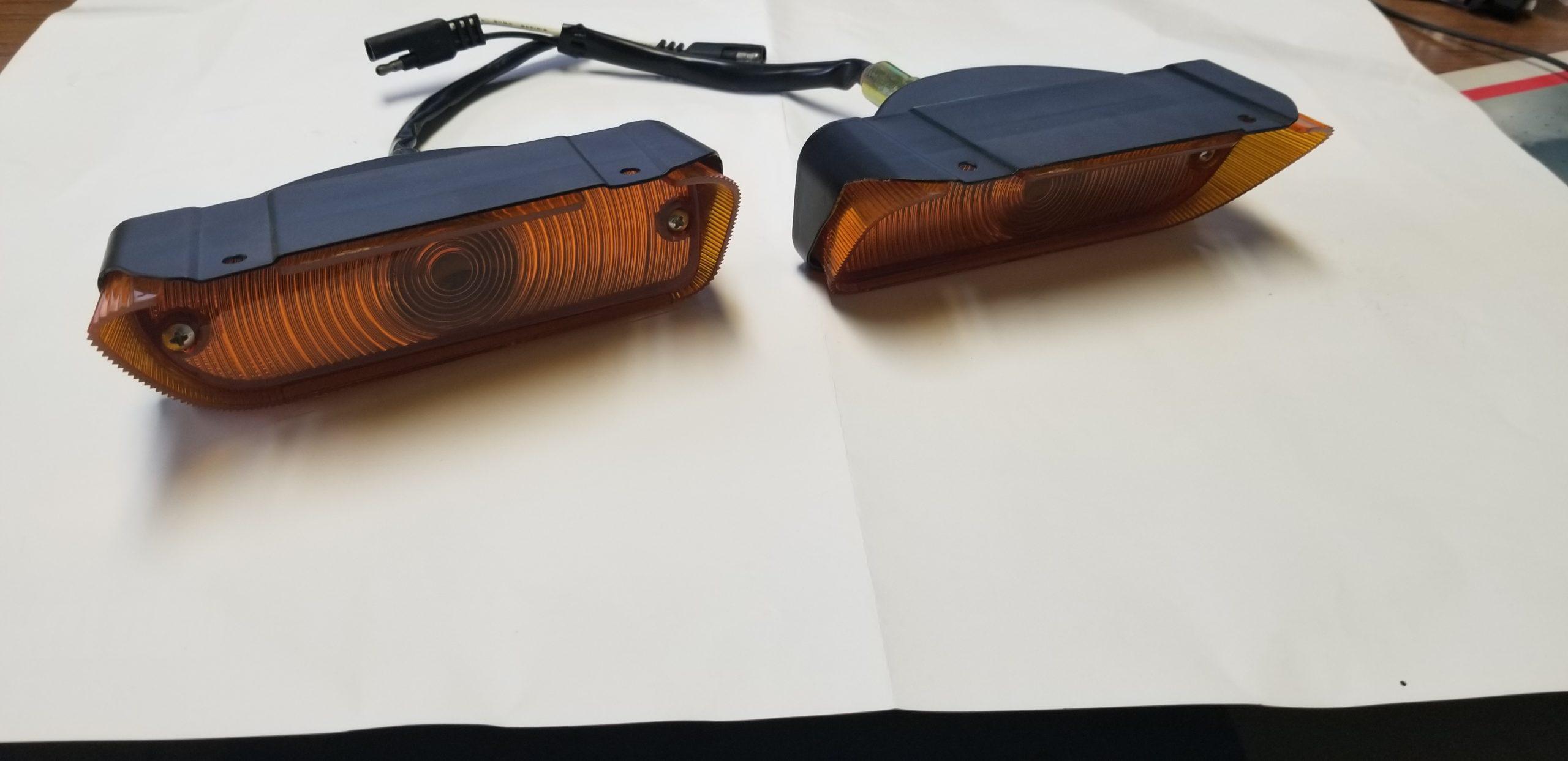 68-69 GTX Roadrunner Satellite Belvedere Park Light Assemblies - Pair