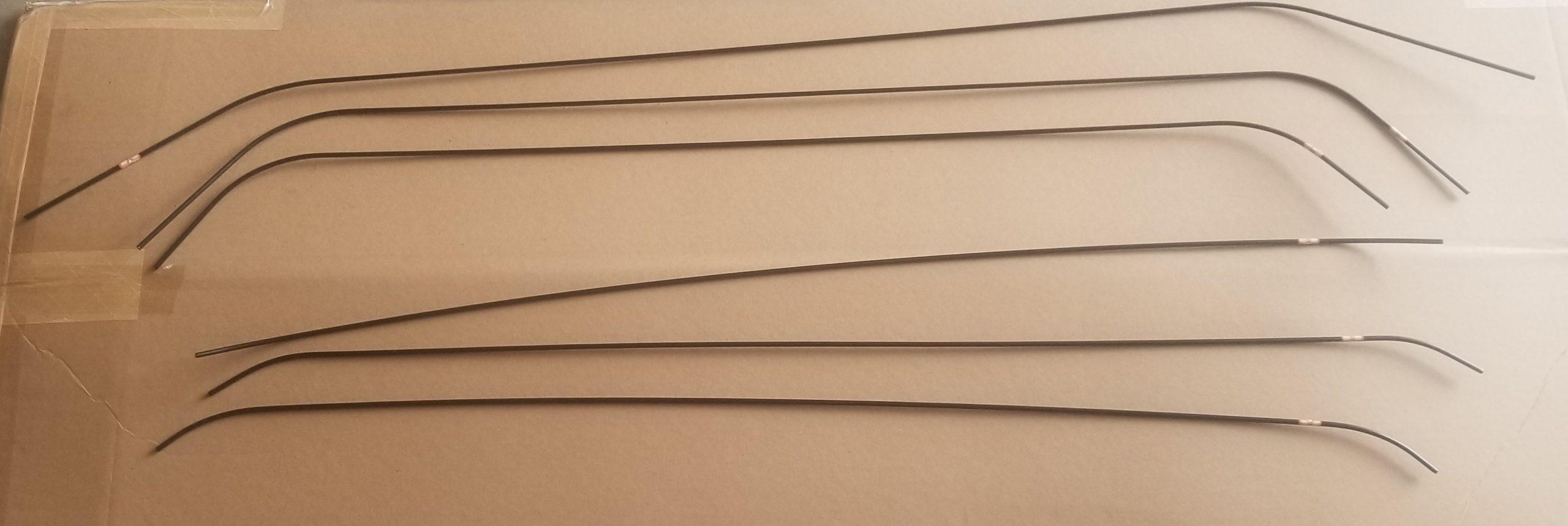 68-70 B-Body, Headliner Bows - Set