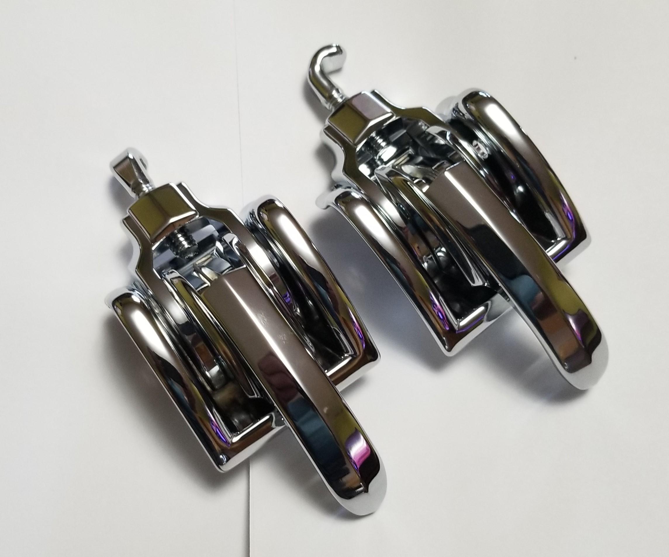 63-65 A and 64-65 B-Body, Convertible Top Latches for - Pair