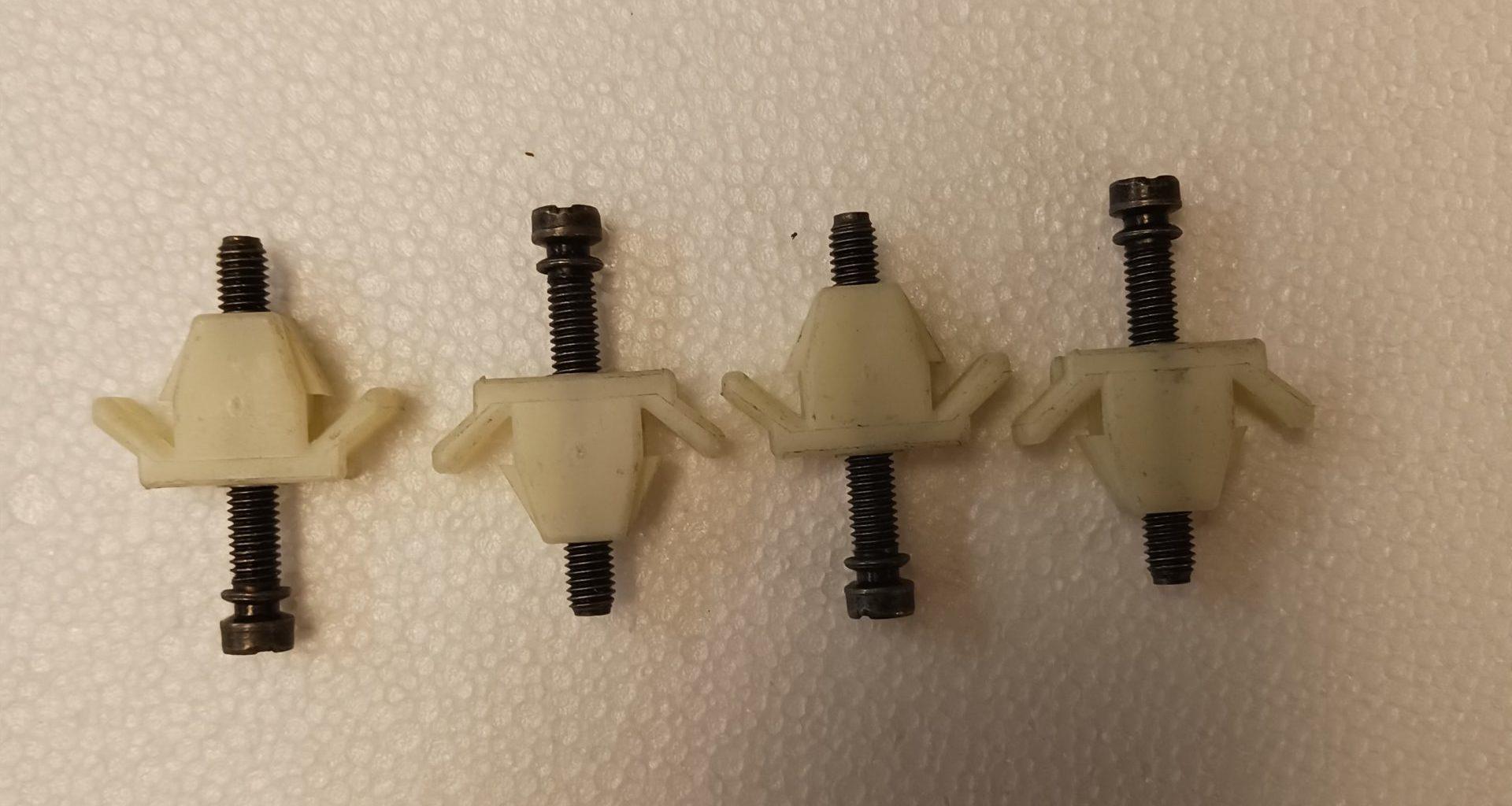 79-90 Mopar Headlight Adjuster Screws Set of 4