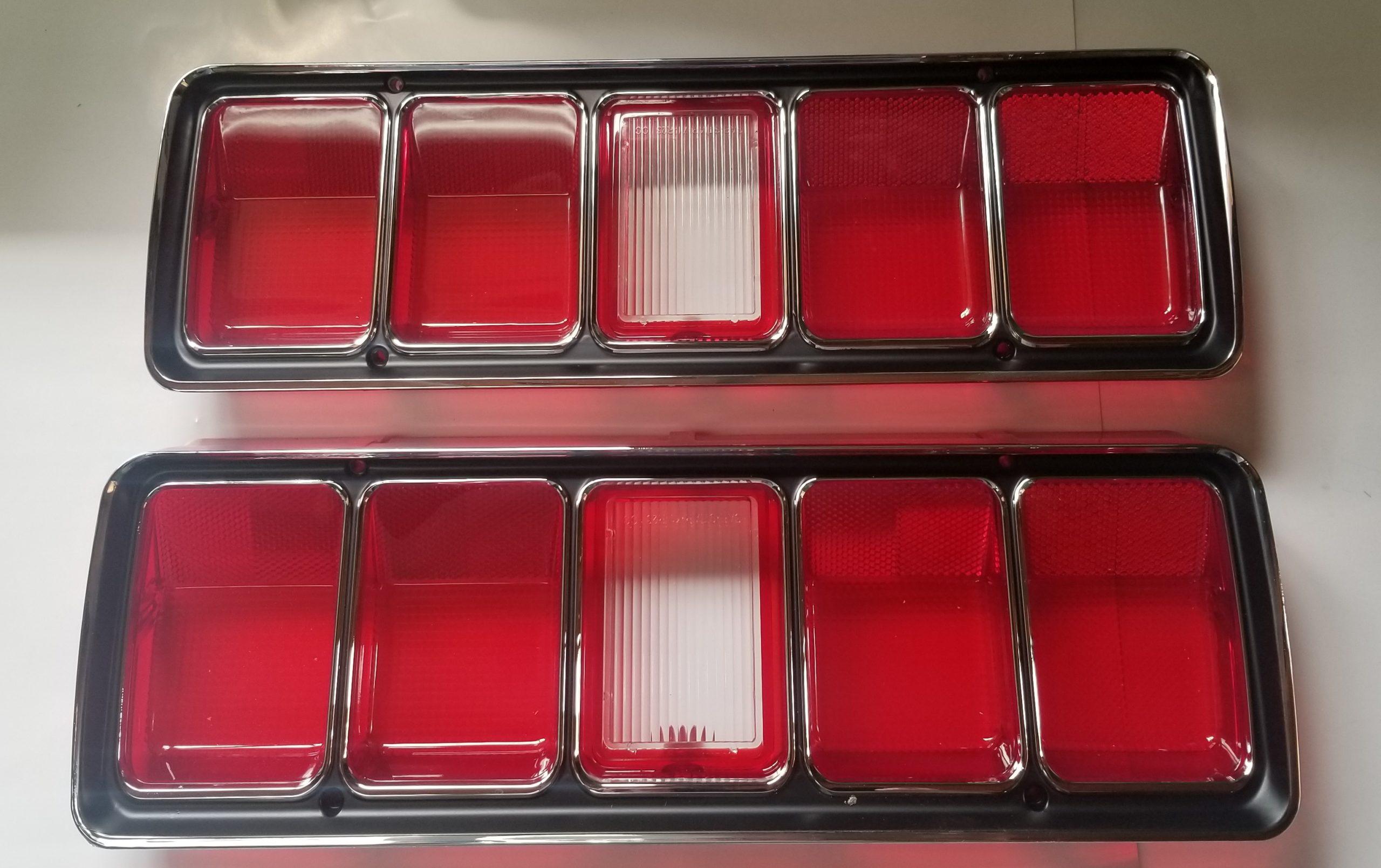 71 GTX Taillight Lenses and Bezels Set