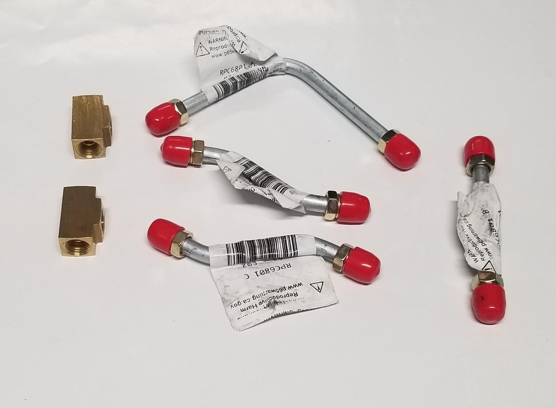340 and 440-6 Pack Upper fuel lines