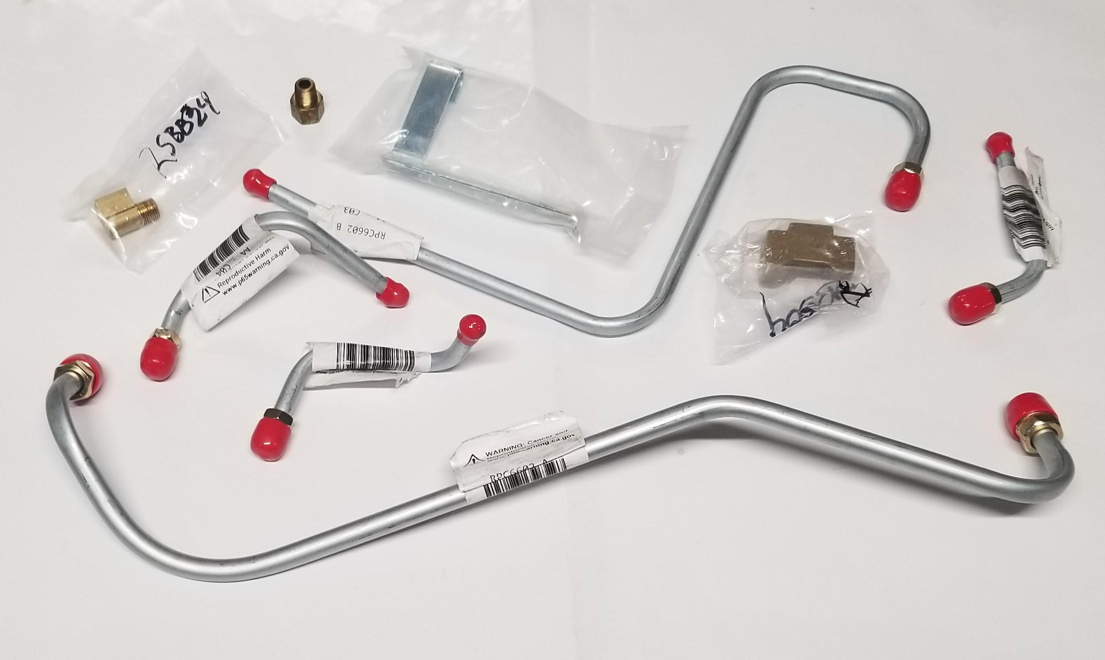 66-67 Coronet Charger GTX Belvedere Fuel Pump To Carb Lines HEMI 426