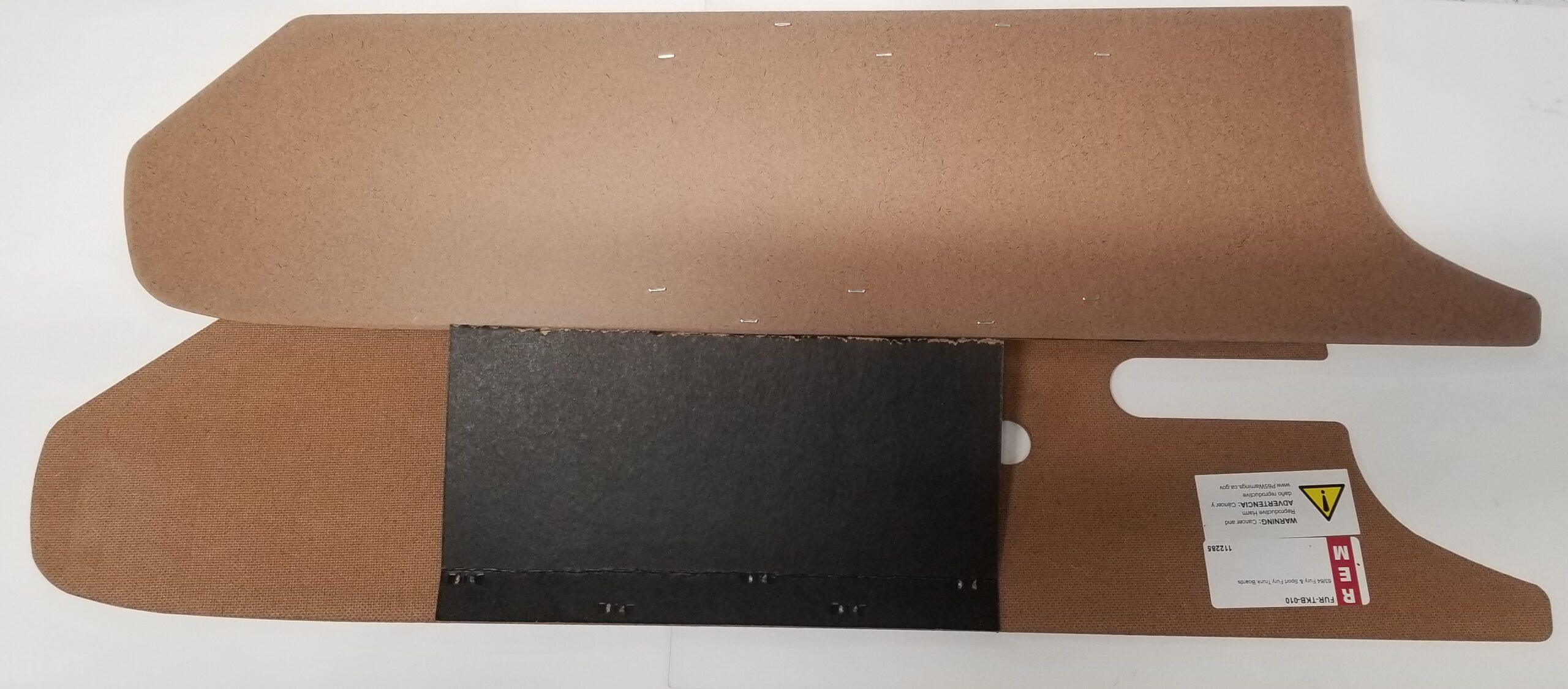63-64 Fury 63-65 Belvedere Trunk Extension Filler Boards Panel