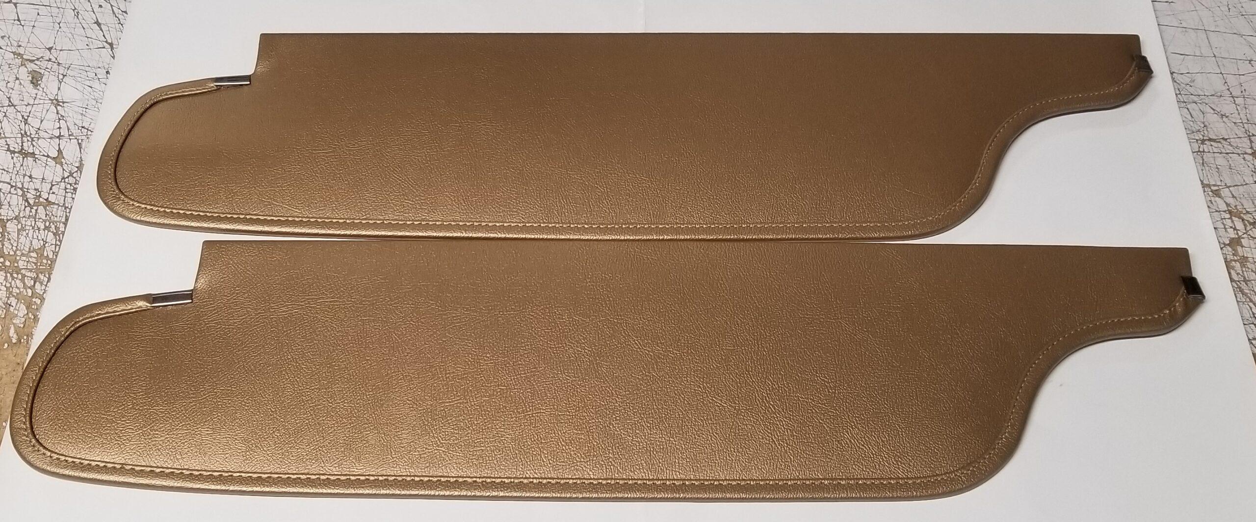 63-64 B-Body Fury Polara Sun Visors Gold
