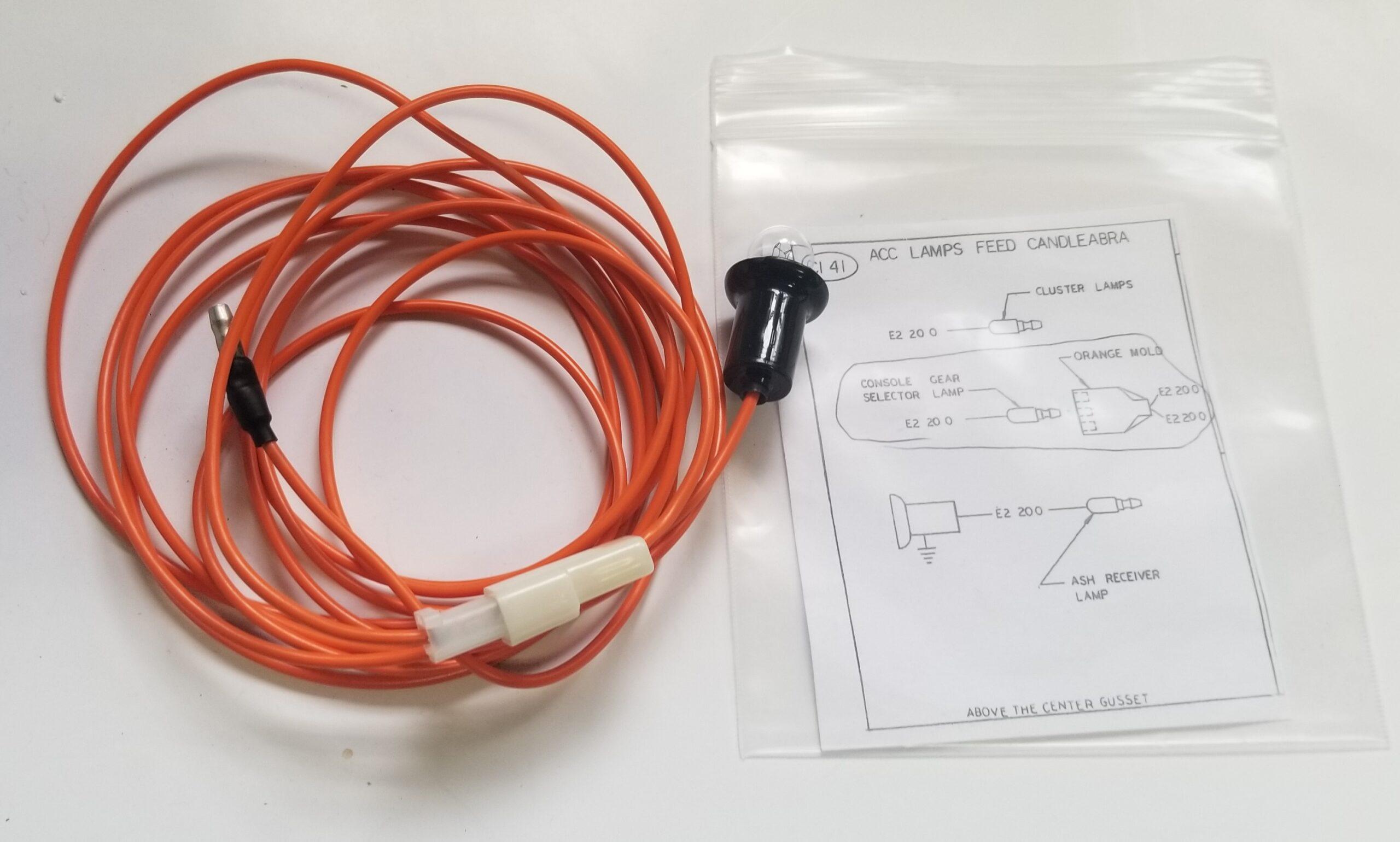 70-74 E B 71-74 B Body Console Shift Indicator Light Wiring