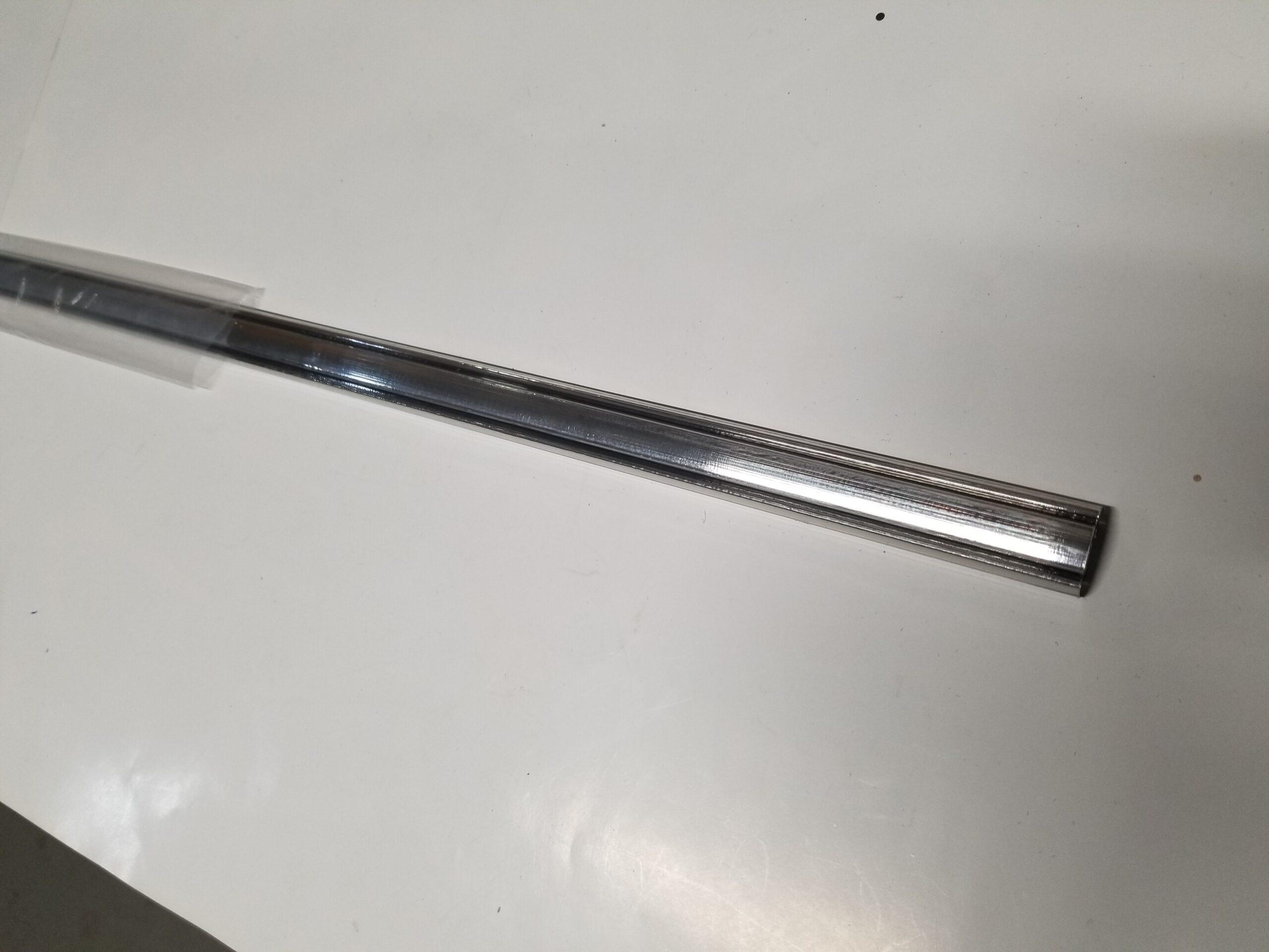 57-59 Plymouth Headliner Plastic Molding Chrome 65 Inches - EACH