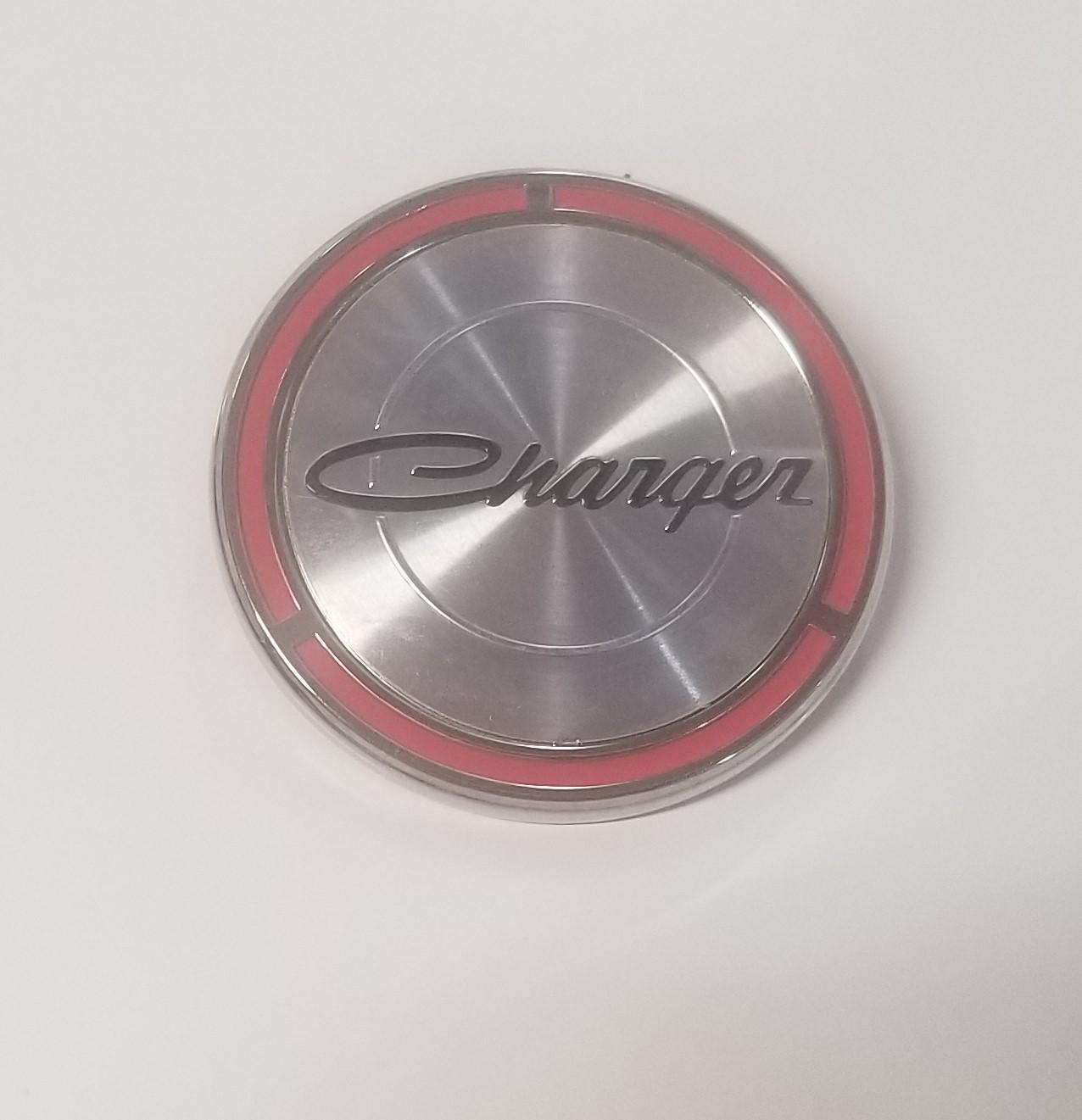 70 Charger Door Pad Emblem