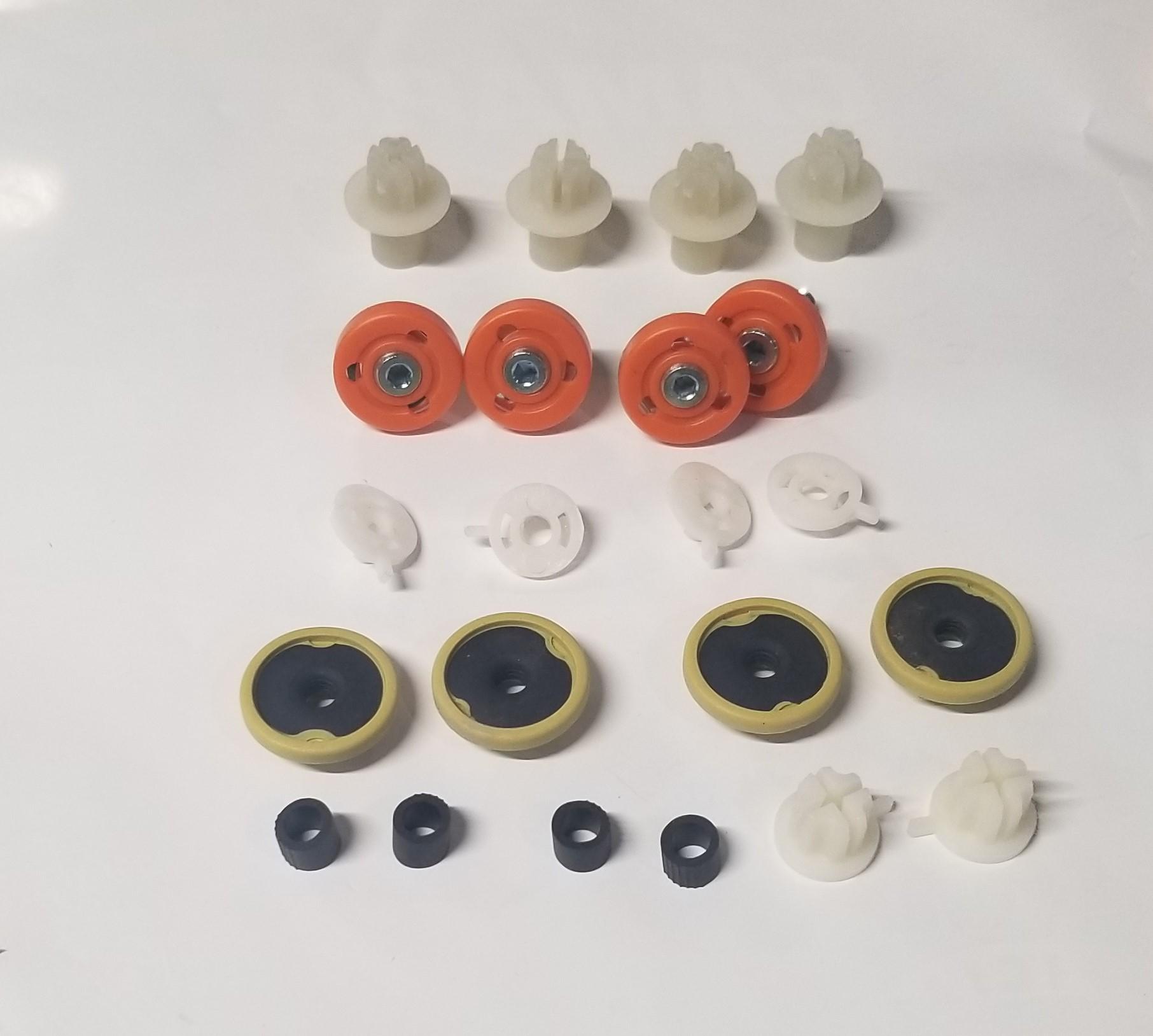 73-74 E-Body, Door Window Roller - Kit