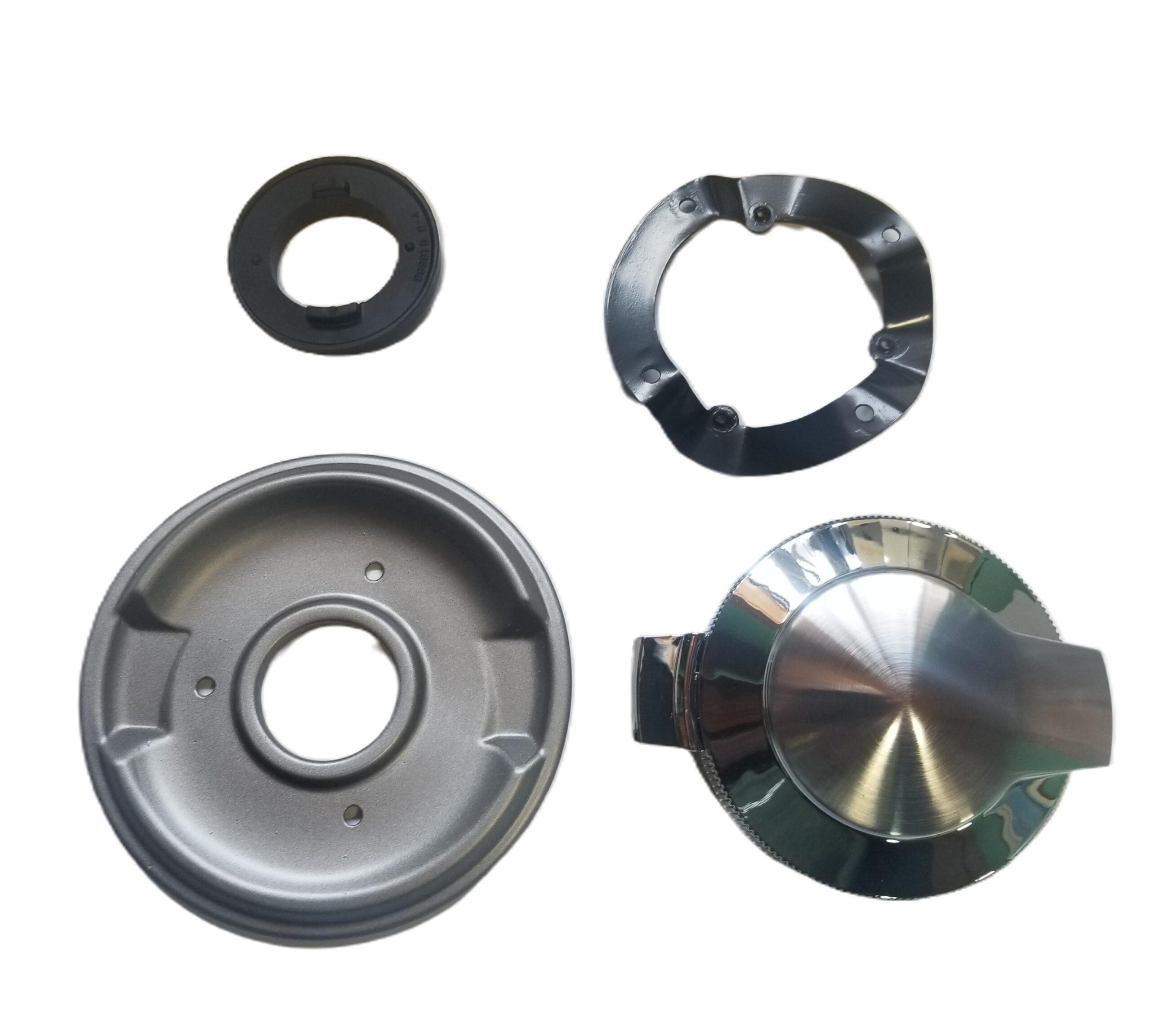 67 GTX, Satellite Belvedere Gas Cap and Bezel Assembly - Set