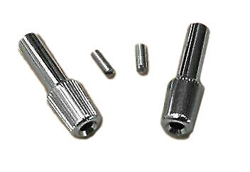 70-71 E-Body Mopar, Clock and Odometer Reset Knobs and Nuts - Set