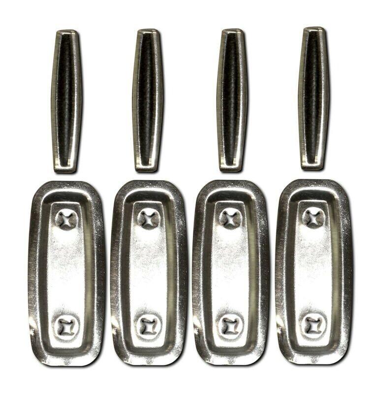 68-69 Road Runner and 70-71 A-Body Bench Seat Emblems, Set of 4 (TP-68/9RRSTMBLM/4)