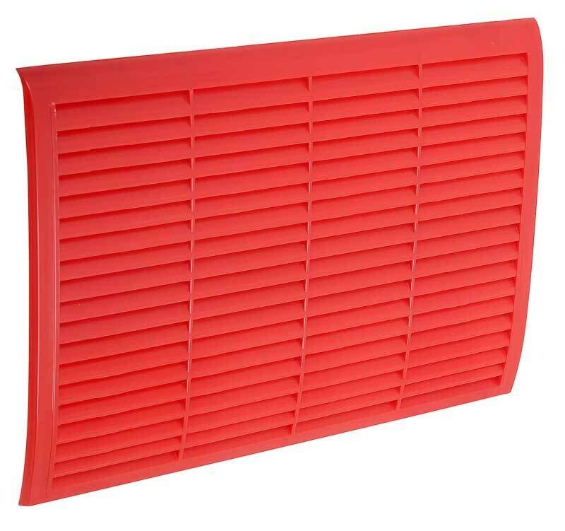 62-63 B Body Dash Speaker Grille Red