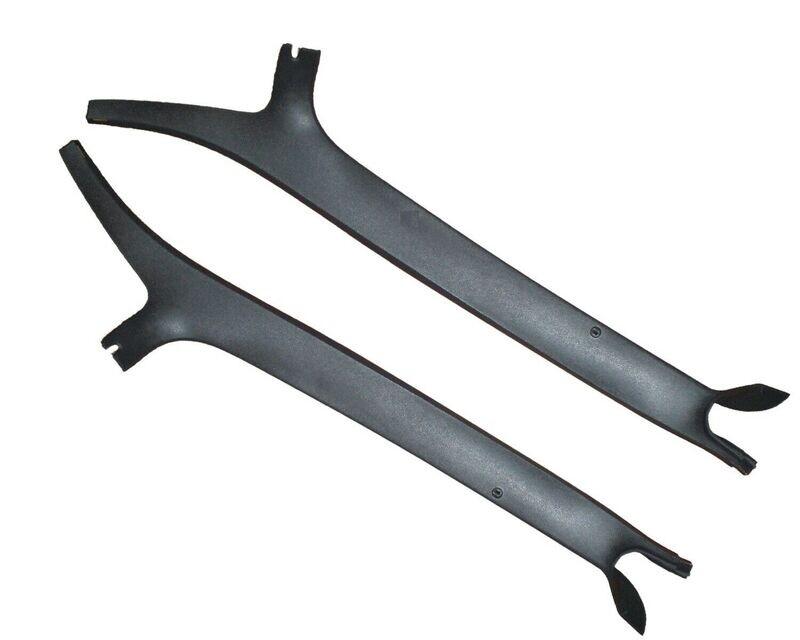 71-74 B-Body 2-Door A-Pillar Trim Moldings (TP-B71<4APLR-1)