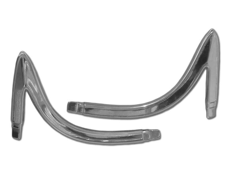 71-74 Charger Vinyl Top Check Mark Trim Molding Pair