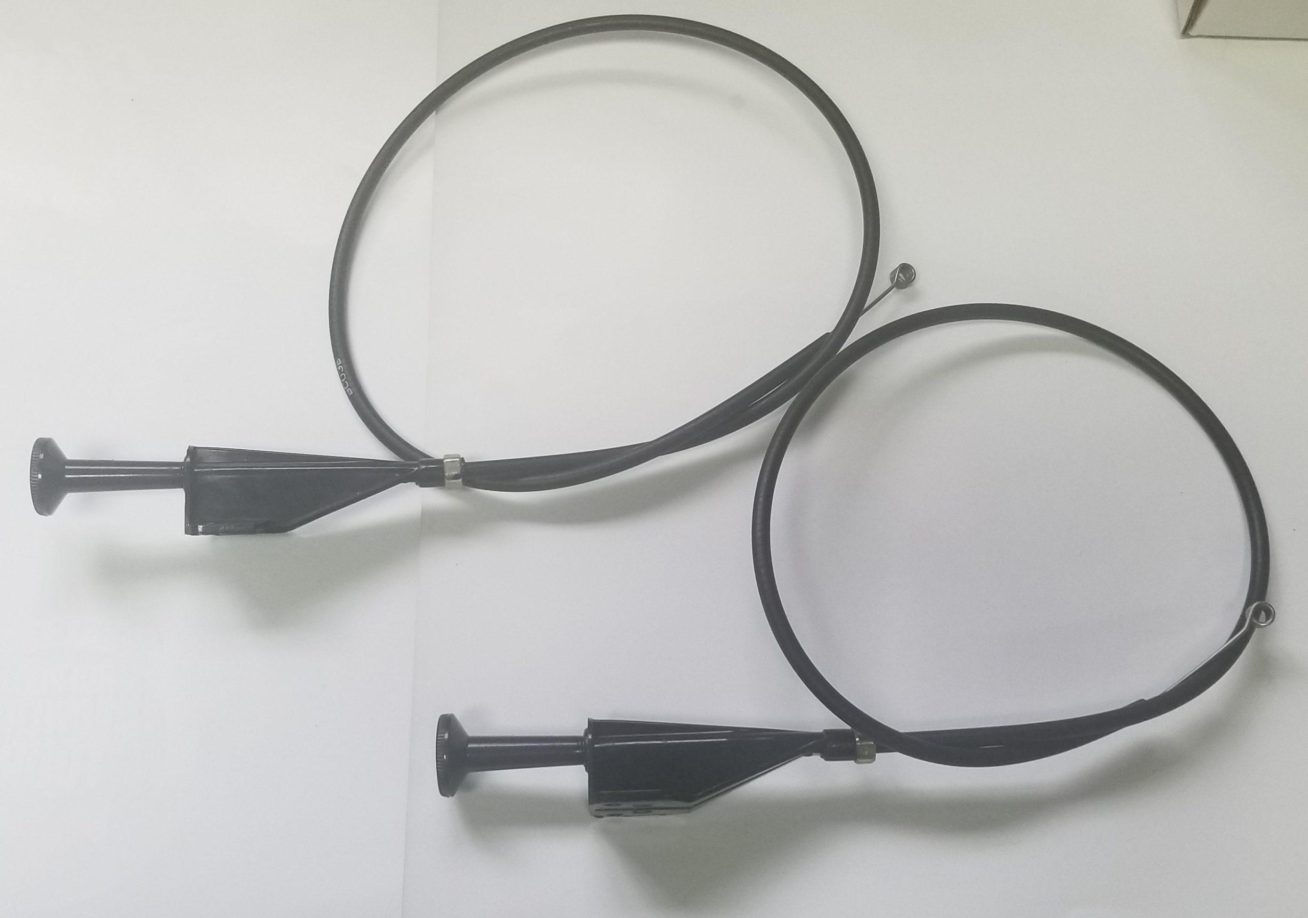 71–74 B-Body Charger Roadrunner Satellite GTX Vent Cable Drivers Passengers Side Pair