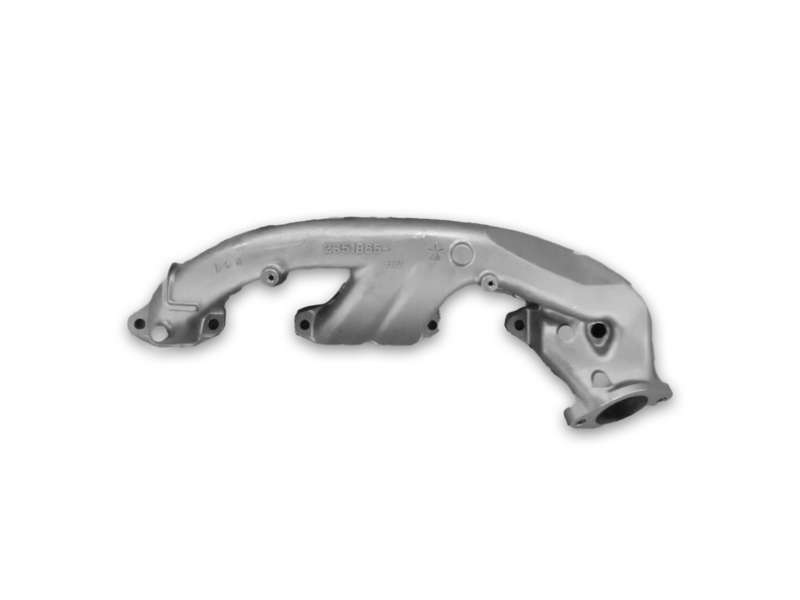 70-1 Big Block HP B+E-Body Left Exhaust Manifold 8-1969 (TP-HPEXHMAN/LH869)
