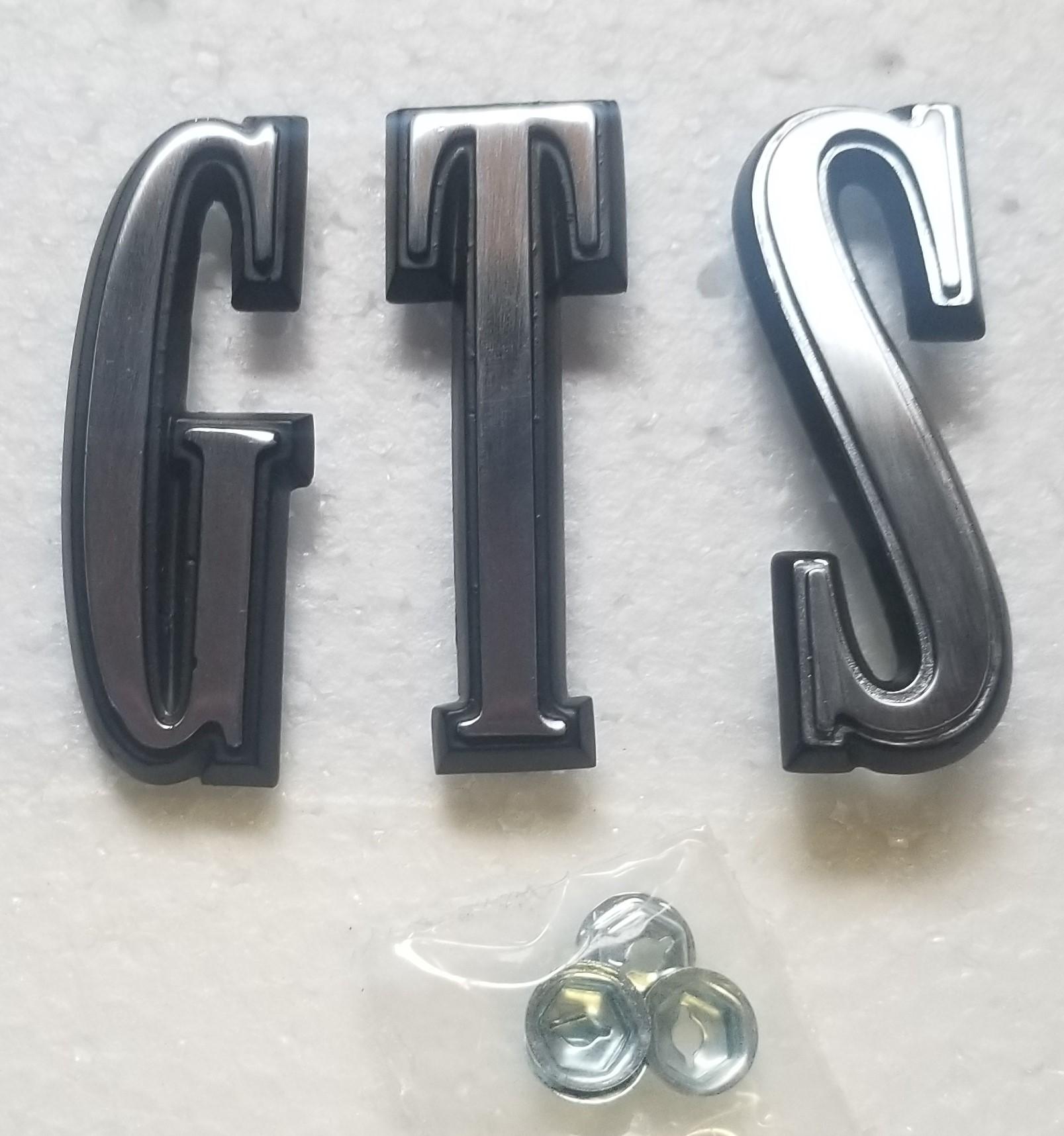 68 Dart GTS Emblem Fender Letters