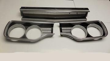1970 Roadrunner Grille With Stainless Steel Trim