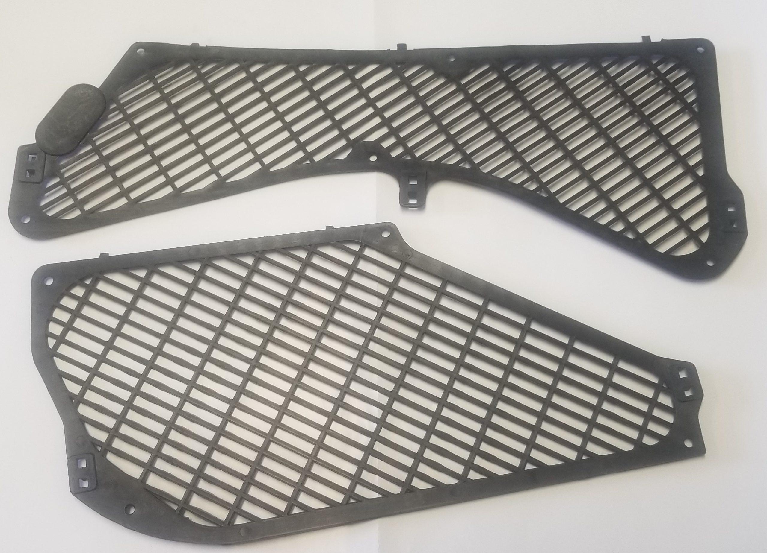 71-74 B-Body Charger Roadrunner GTX Satellite Cowl Vent Screens Pair