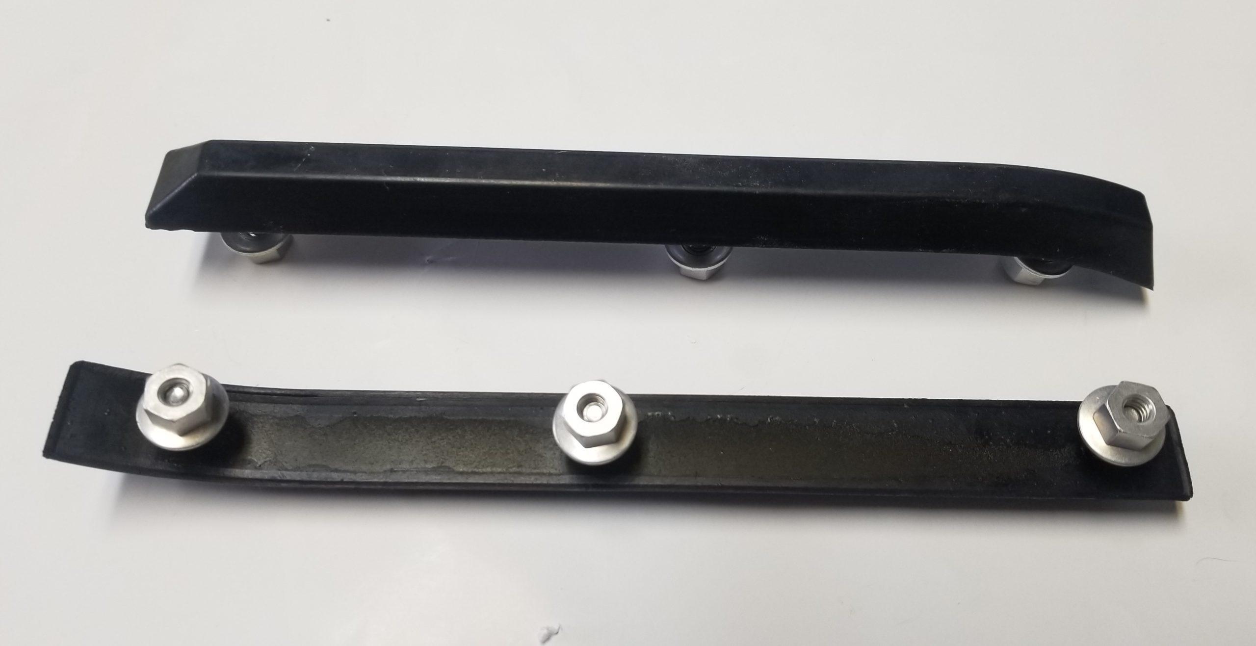 71-72 Charger, Bumper Guard Cushions Front - Pair
