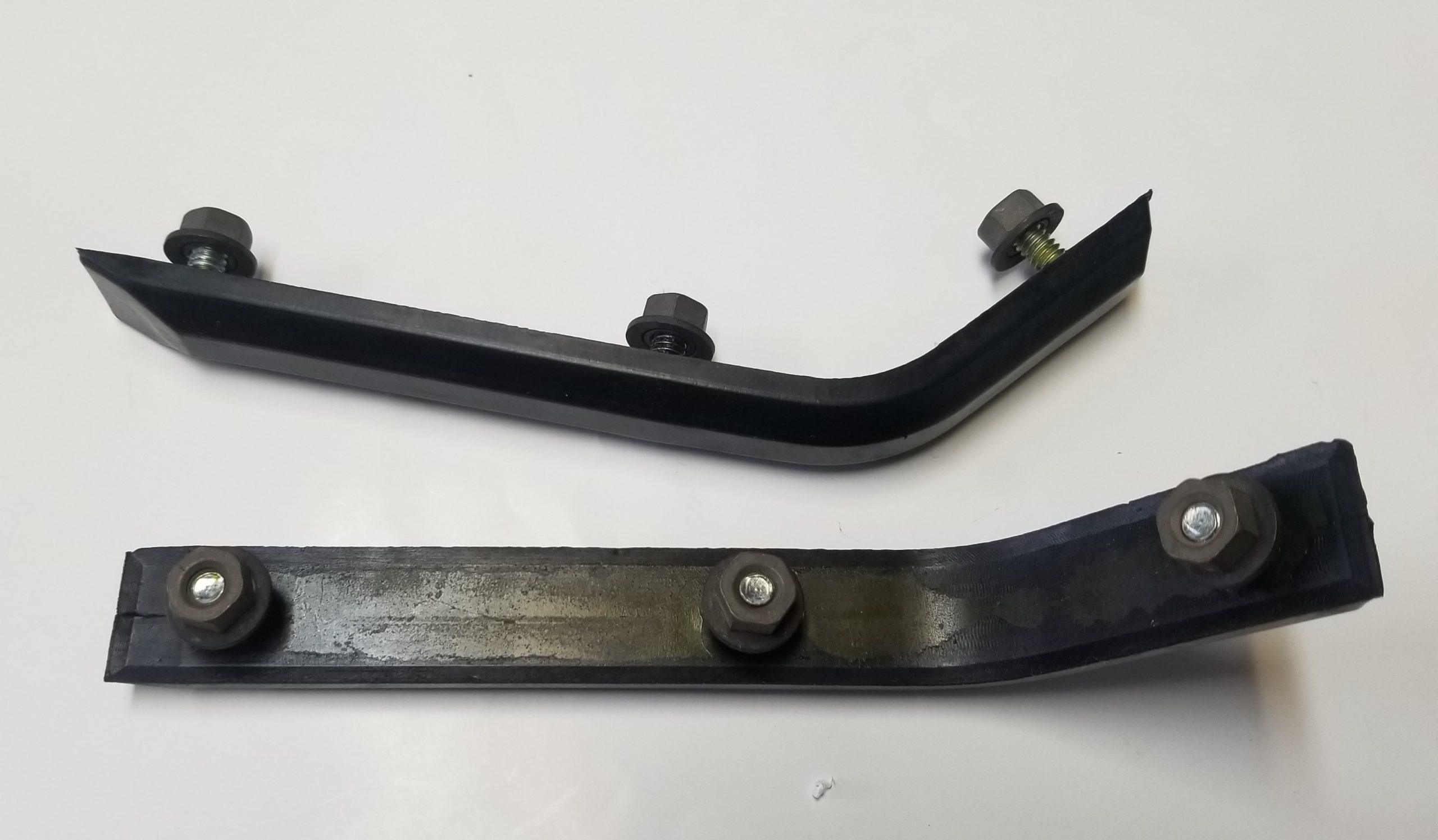71-72 Charger B-Body, Bumper Guard Cushions Rear - Pair