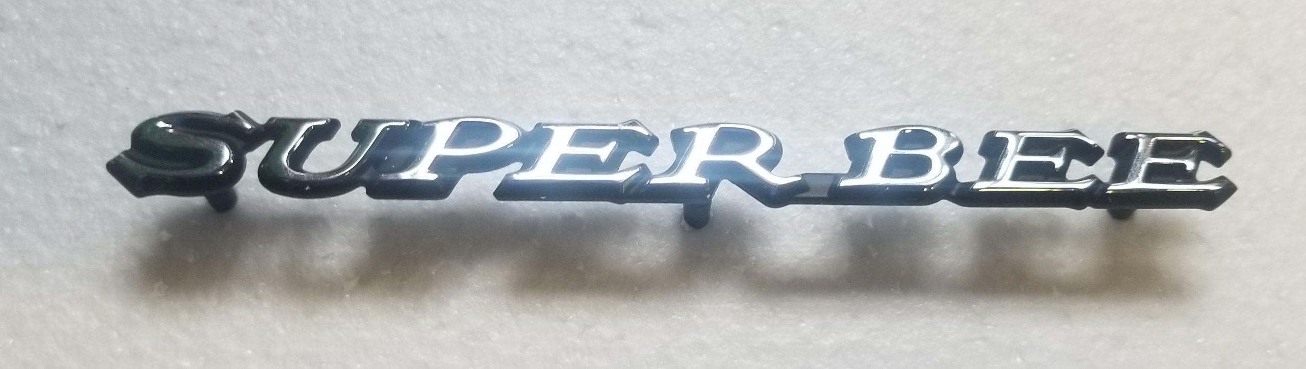 71 Super Bee Fender Emblem