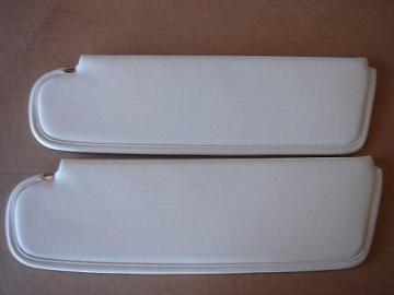 72-73 E-Body Challenger Sun Visors White Pair