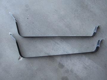 74-80 Dodge Ramcharger Fuel Gas Tank Straps for Metal Tank Pair