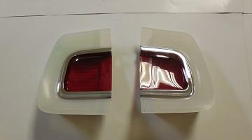 1968 Barracuda, Taillight Lenses - Pair