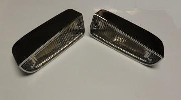 63-65 Plymouth B-Body, Back Up Light Assemblies - Pair