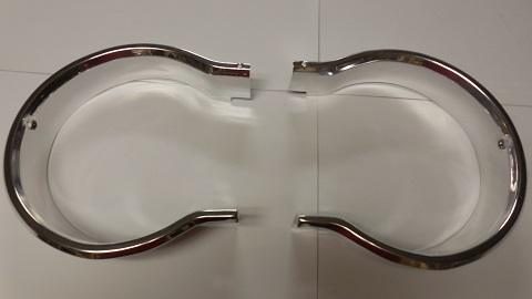 1964 Polara B-Body, Headlight Bezels - Pair