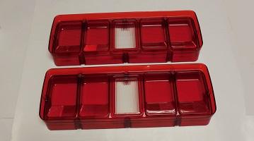 1971 Satellite Mopar, Taillight Lenses - Pair