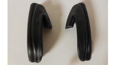 1970 Challenger E-Body-Pair, Front Bumper End Fillers