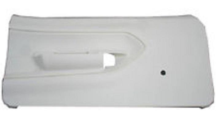 70-74 Cuda, Door Panels - White - Pair