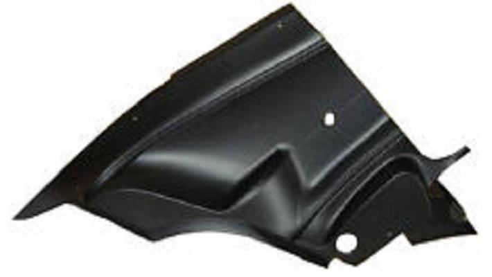 70-74 Cuda Barracuda, Rear Interior Panels Black