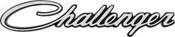 72-74 Challenger E-Body, Grille Emblem