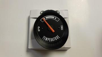 1970 Challenger E-Body, Standard Dash Temperature Gauge