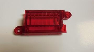 70-71 Cuda & Fury, Red Side Marker Reflector Lenses