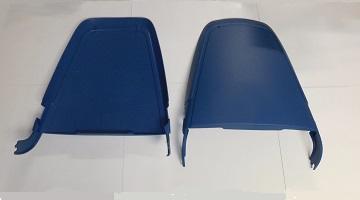 1970 & some 71 B & E Body Mopar, Bucket Seat Backs Blue - Pair