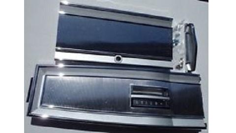 66-68 B & C-Body, Console Top Plate 3pc Automatic