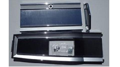 67-68 B-Body Console Top Plate 3pc 4-Speed
