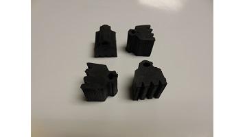 1971 All Models, Door Bumpers - Set of 4