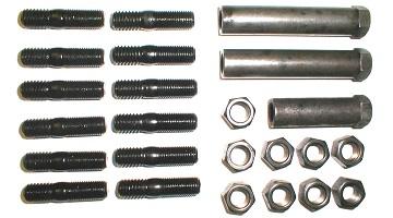 68-74 B and E-Body Mopar, Exhaust Manifold Fastener Kit 383 & 440 HP