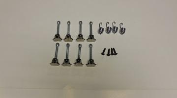 68-71 Mopar, Headlight Adjuster Kit - Four Headlights
