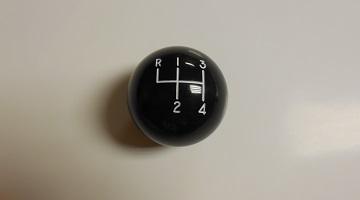 68-69 A & B-Body Mopar, Black Shifter Ball 4-Speed